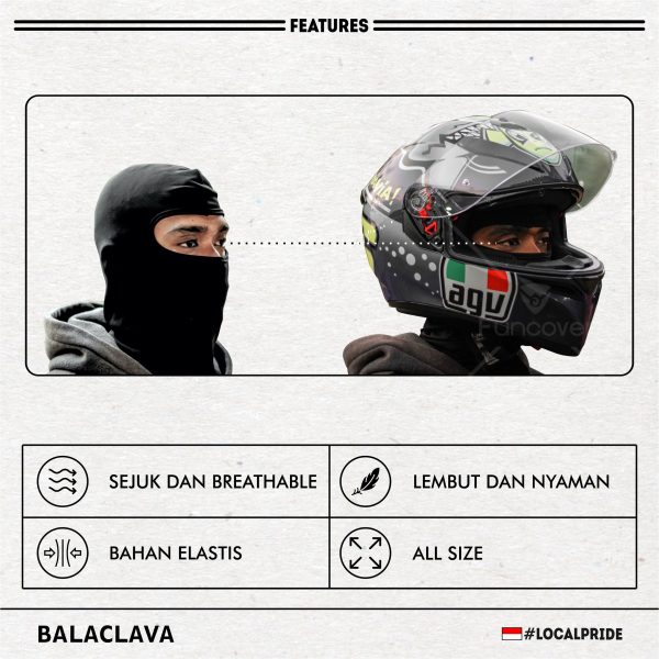 BALACLAVA / MASKER NINJA