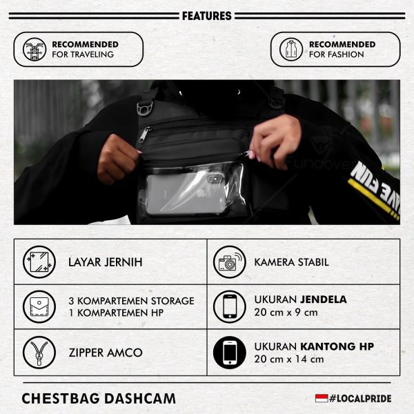 CHESTBAG DASHCAM