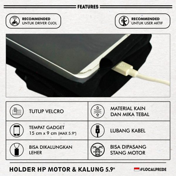 KALUNG HP + NAVIGASI MOTOR - GDM10