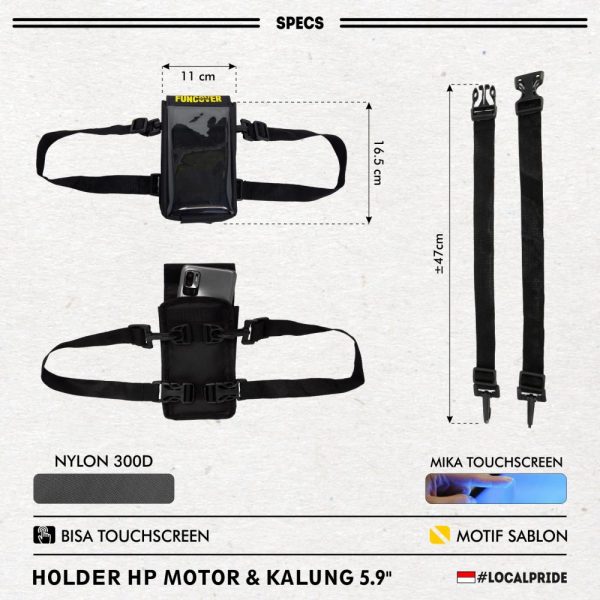 KALUNG HP + NAVIGASI MOTOR - GDM10