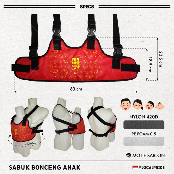 SABUK BONCENG / SAFETY BELT ANAK