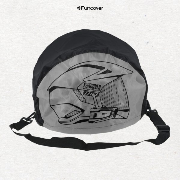 7 varian abu cover helm zipper funcover COVER HELM - SLINGBAG