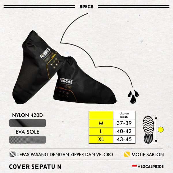 COVER SEPATU N-01