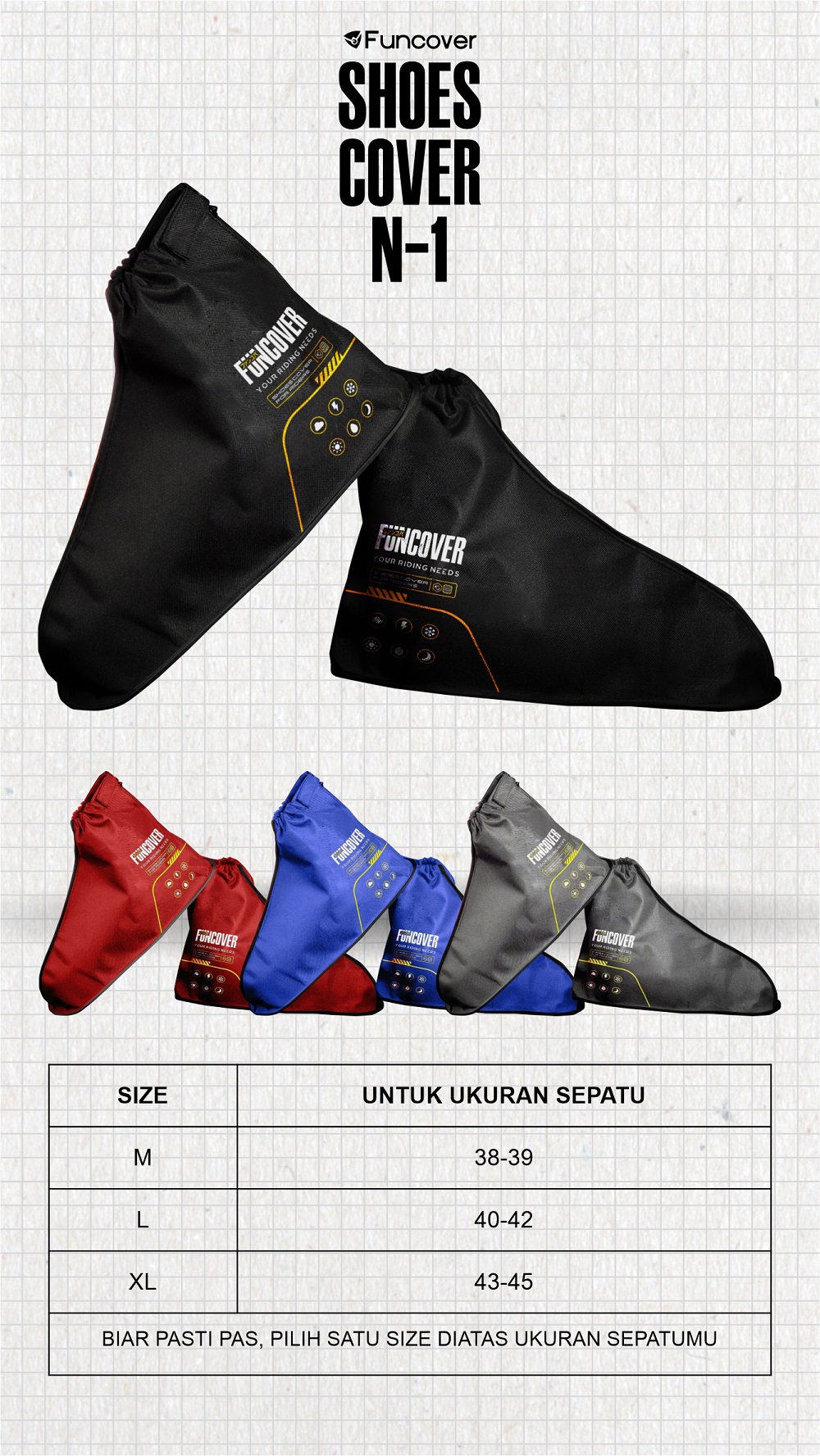 COVER SEPATU N-01