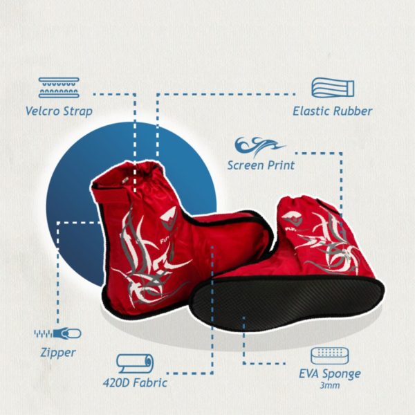COVER SEPATU TRIBAL