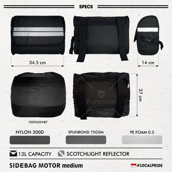 TAS MOTOR - SIDEBAG MEDIUM