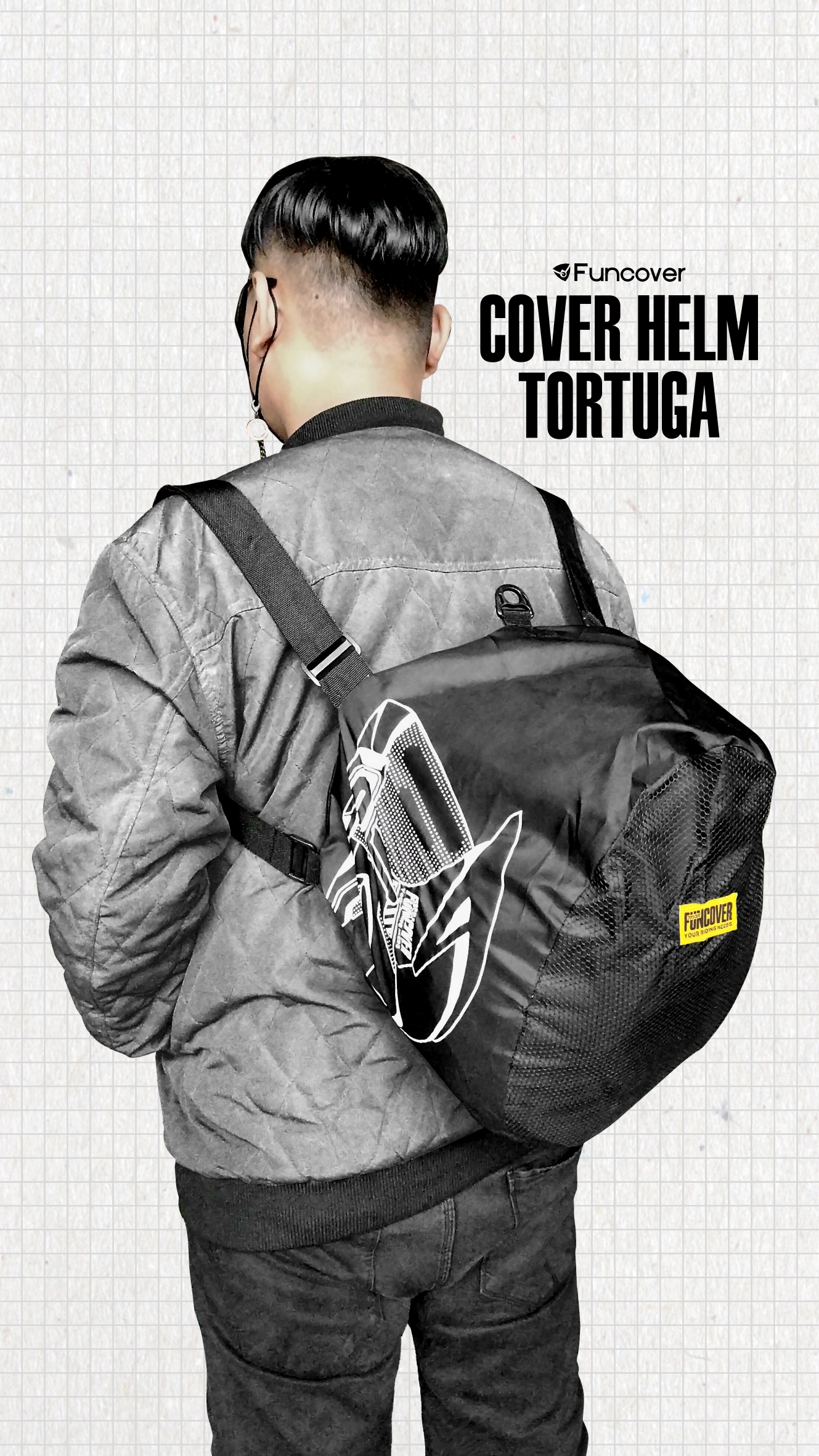COVER HELM TORTUGA