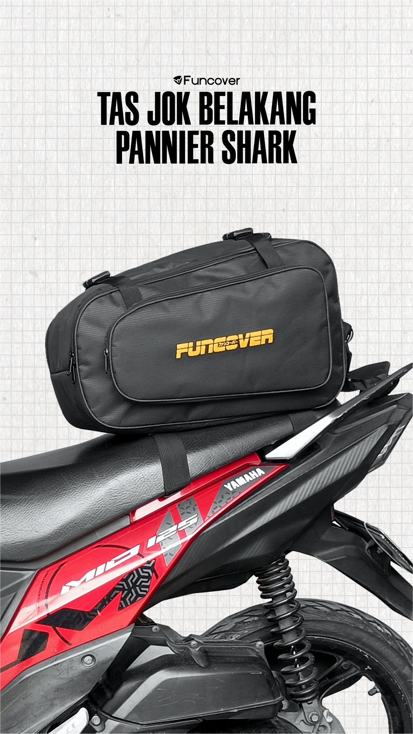 TAS JOK PANNIER SHARK