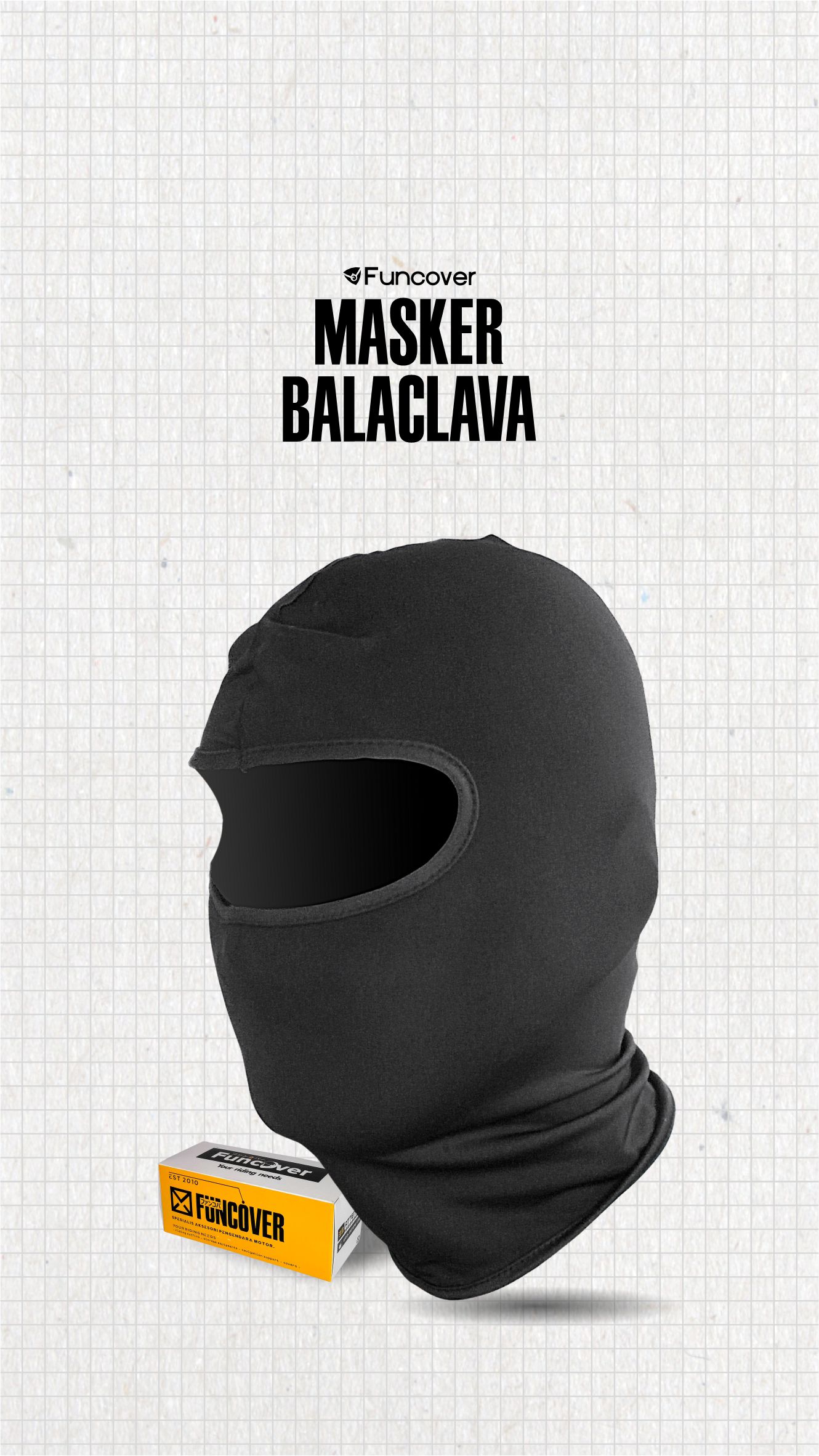 BALACLAVA / MASKER NINJA
