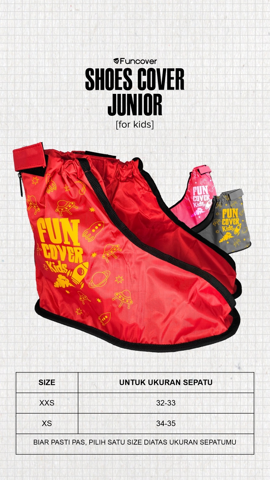 COVER SEPATU JUNIOR